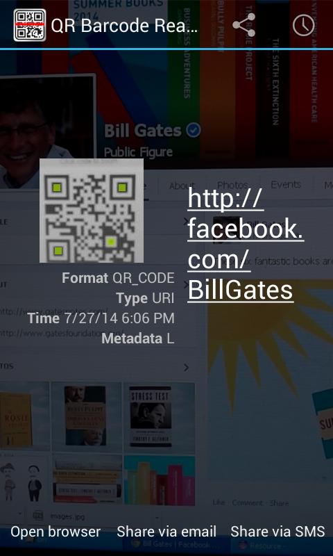 QR Barcode Reader
