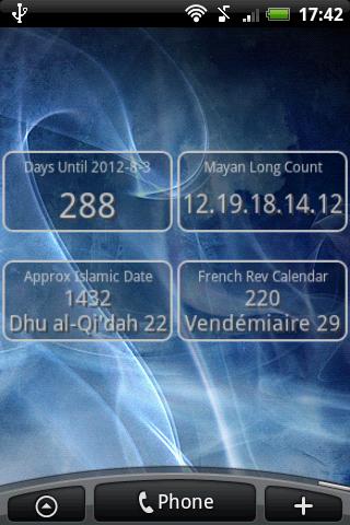 Geek Calendar Tool