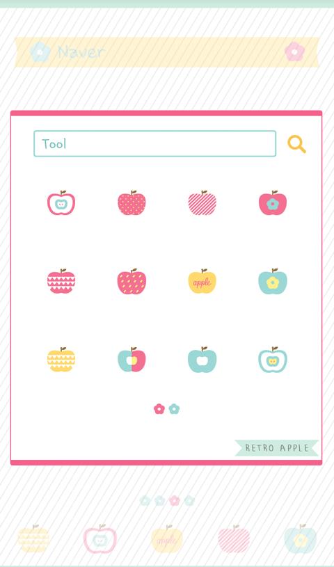 retro apple