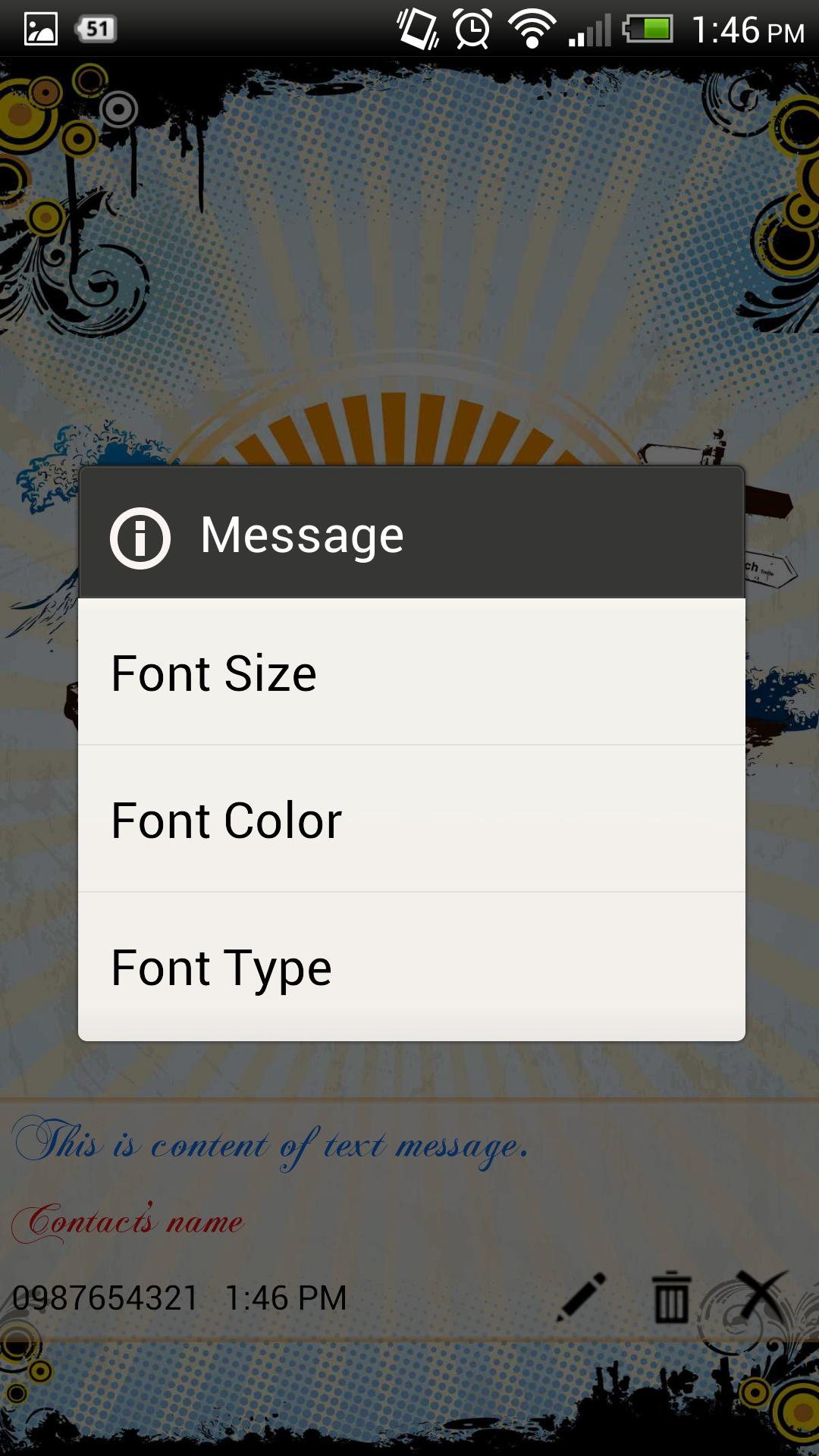 Personalize SMS