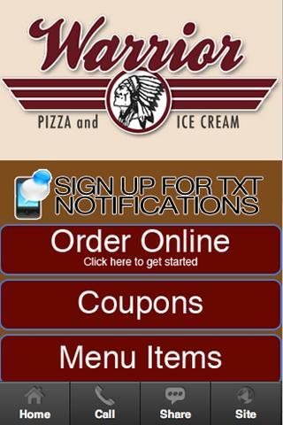 Warrior Pizza