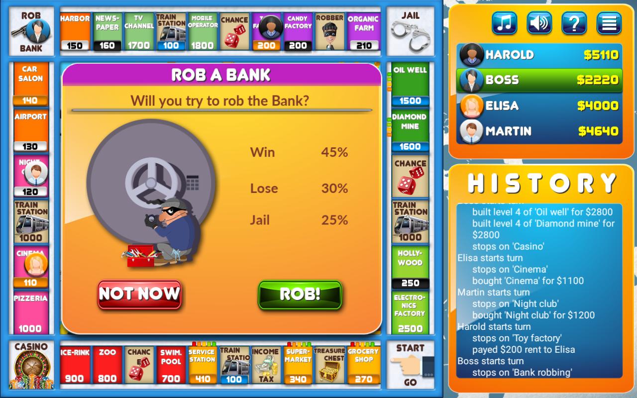 CrazyPoly Monopoly
