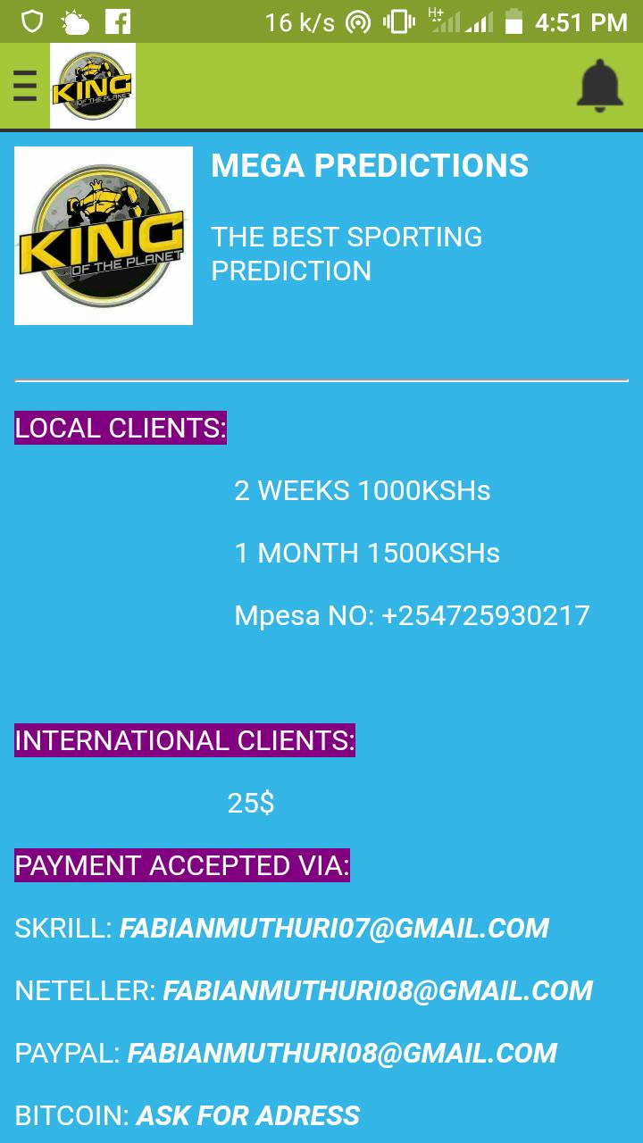 mega predictions