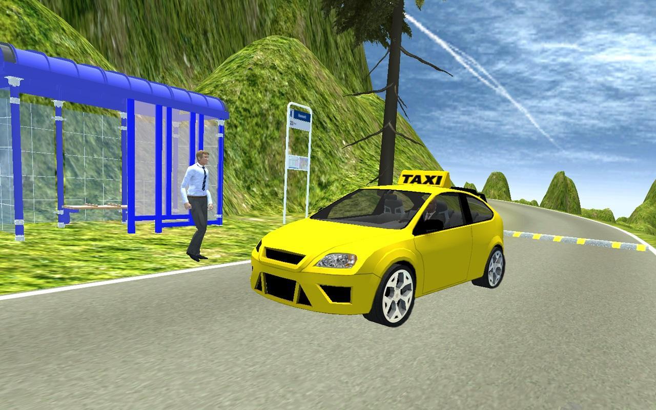 Taxi Driving Games : Hill Taxi Driver 3D 2017