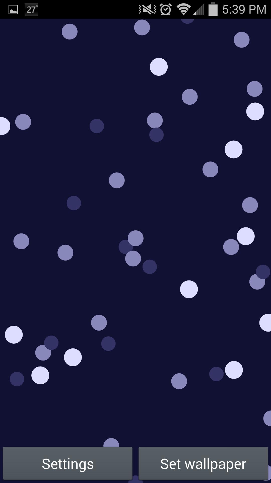 Bouncing Ions Live Wallpaper