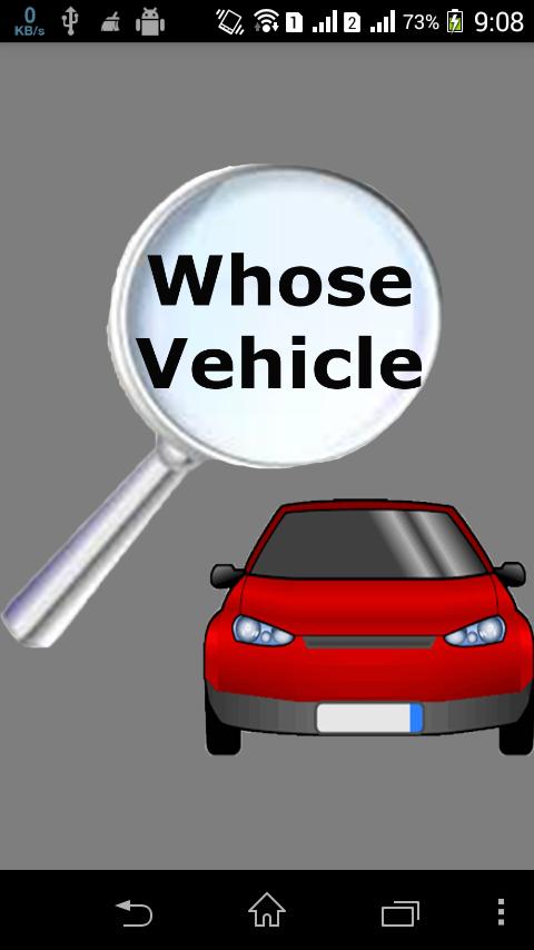 WHOSE VEHICLE