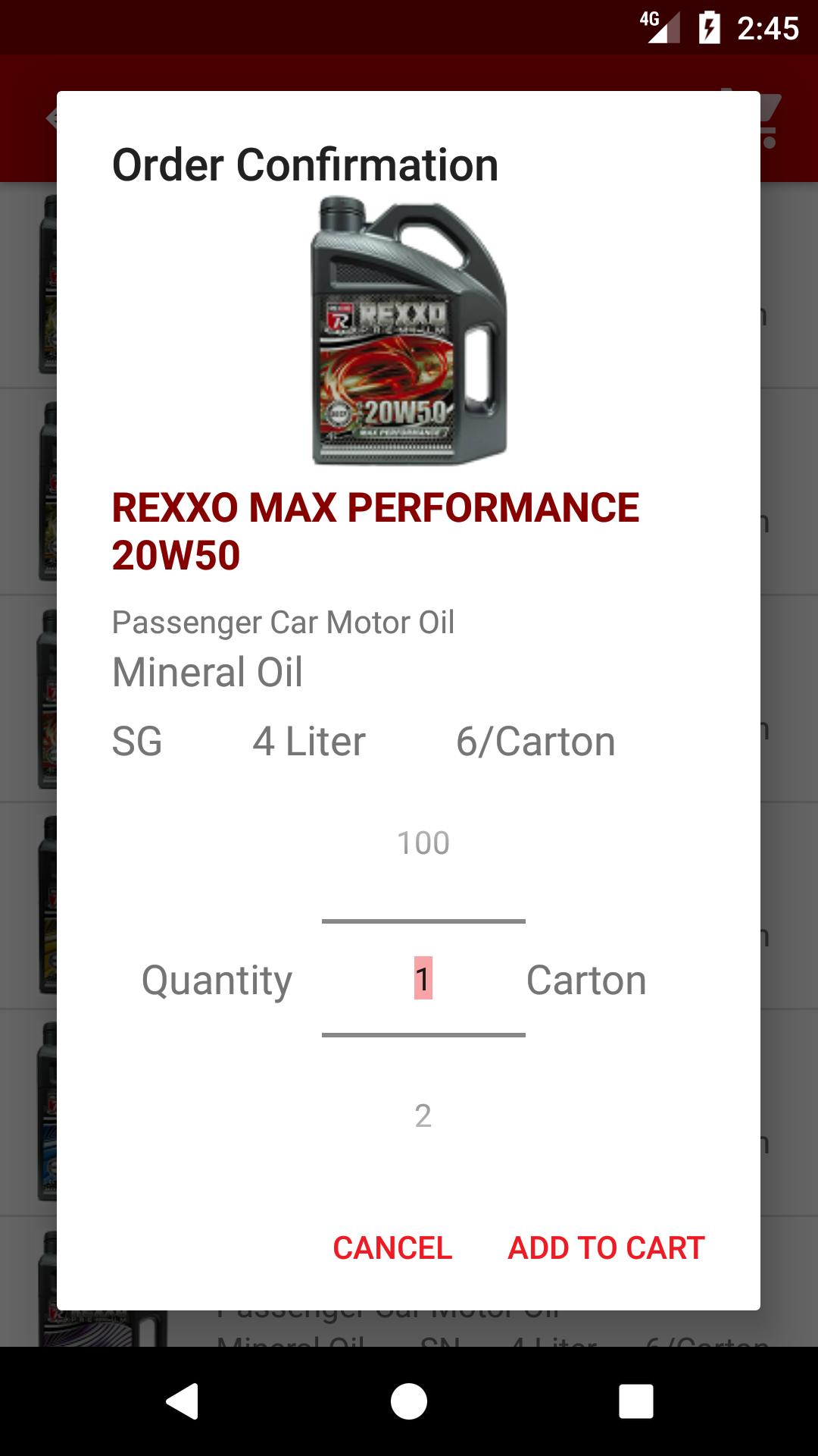 Rexxo Motor Oil