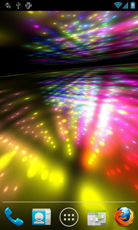 Glowing Lines Live Wallpaper