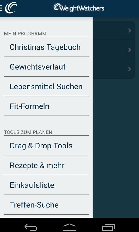 Weight Watchers Mobile DE