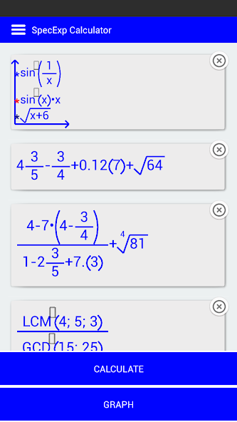SpecExp Calculator