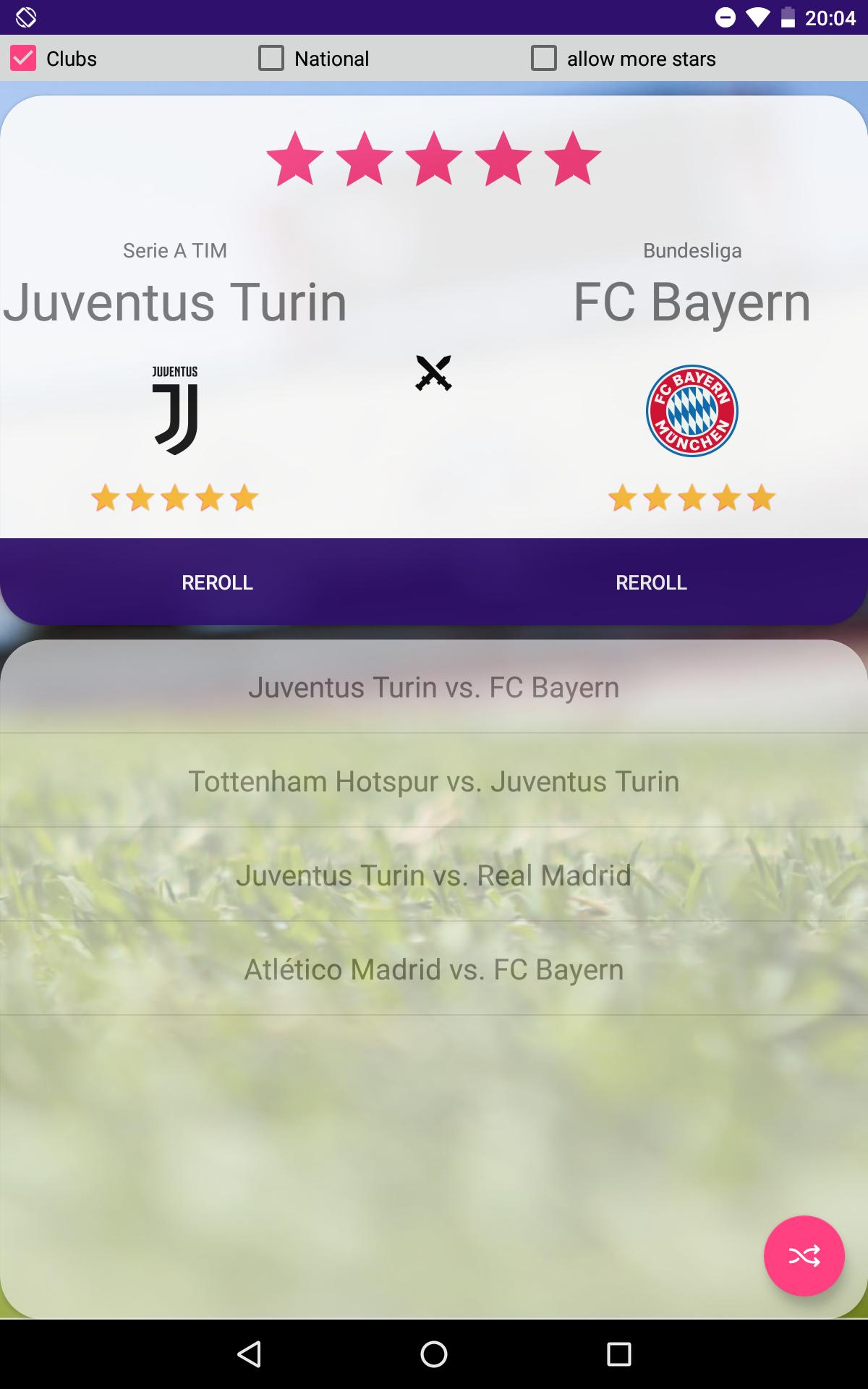 Match Generator