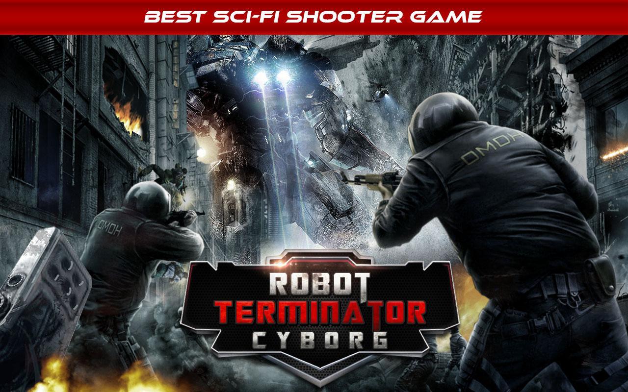 Robot Terminator Cyborg