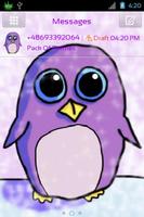 Theme Penguin for GO SMS Pro