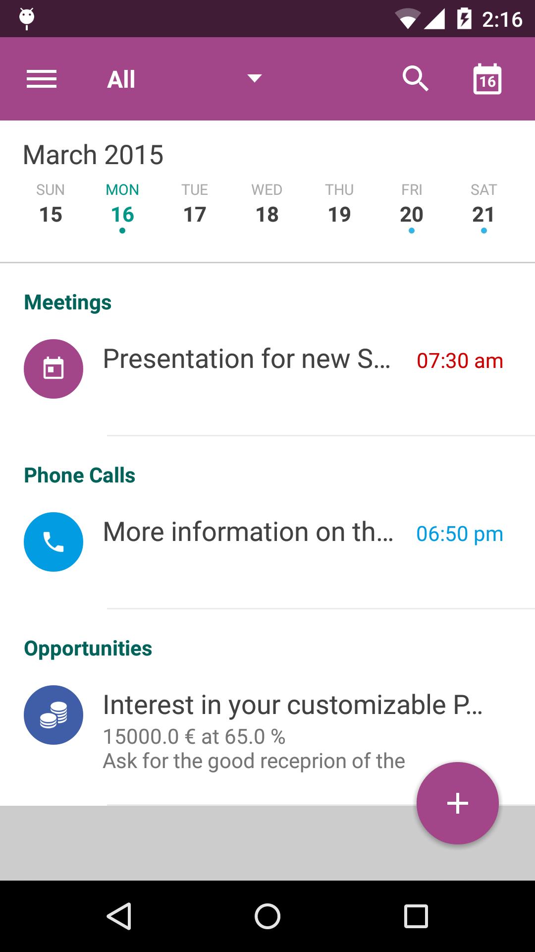 Odoo CRM (BETA)