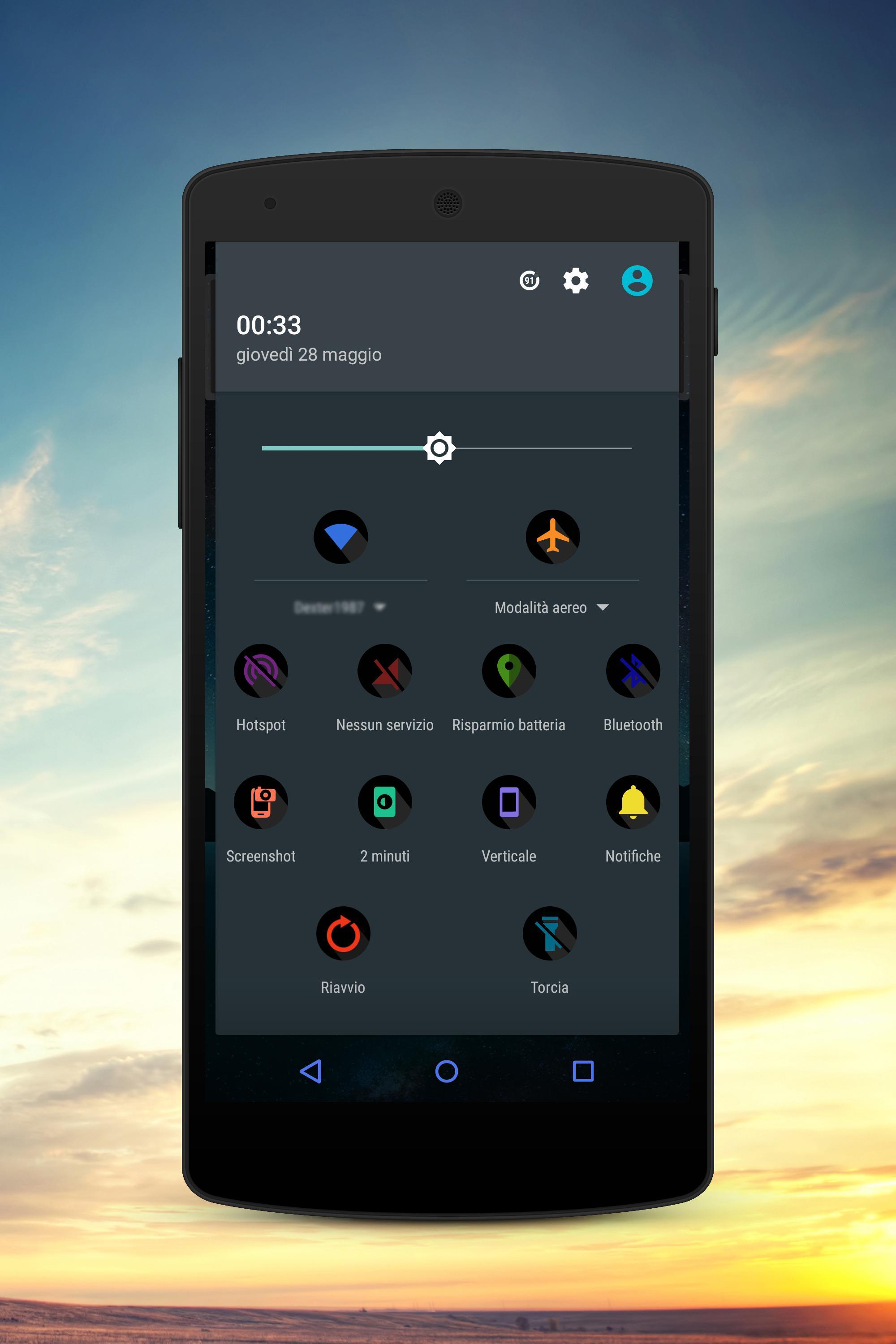 Vivid DarkColor - Layers Theme
