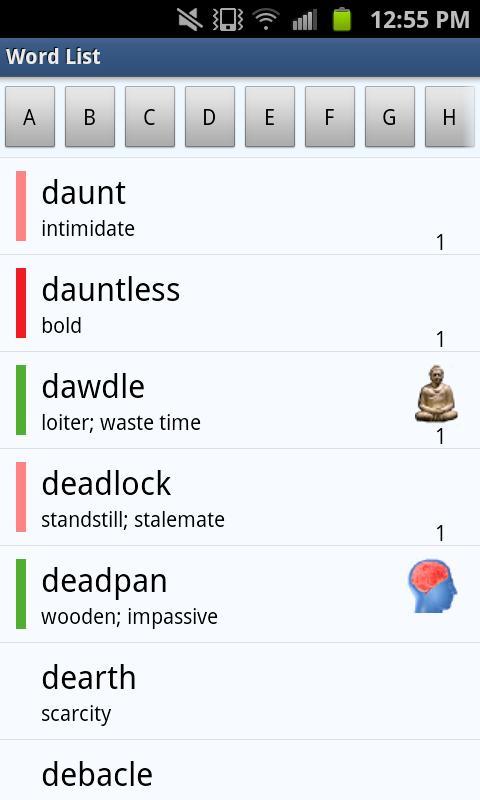 GRE / SAT Vocab