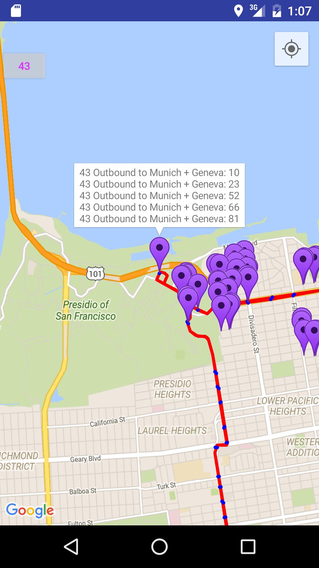 SF Next Bus
