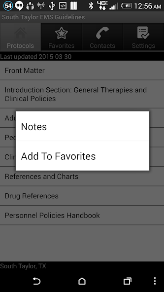 Taylor County EMS Guidelines