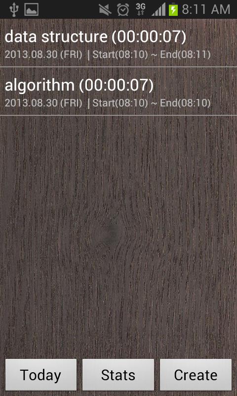 Stopwatch Study