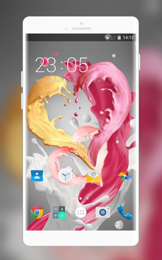Love Heart Launcher Theme for Intex Aqua Y4