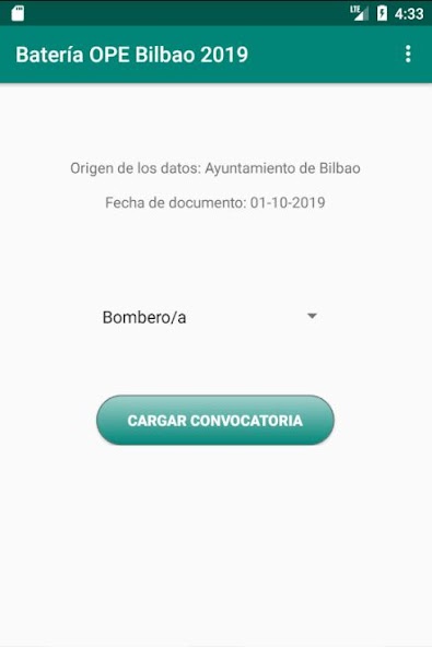 Bilbao Bateria Test OPE