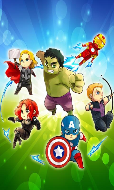 Superhero Games Free:Matching