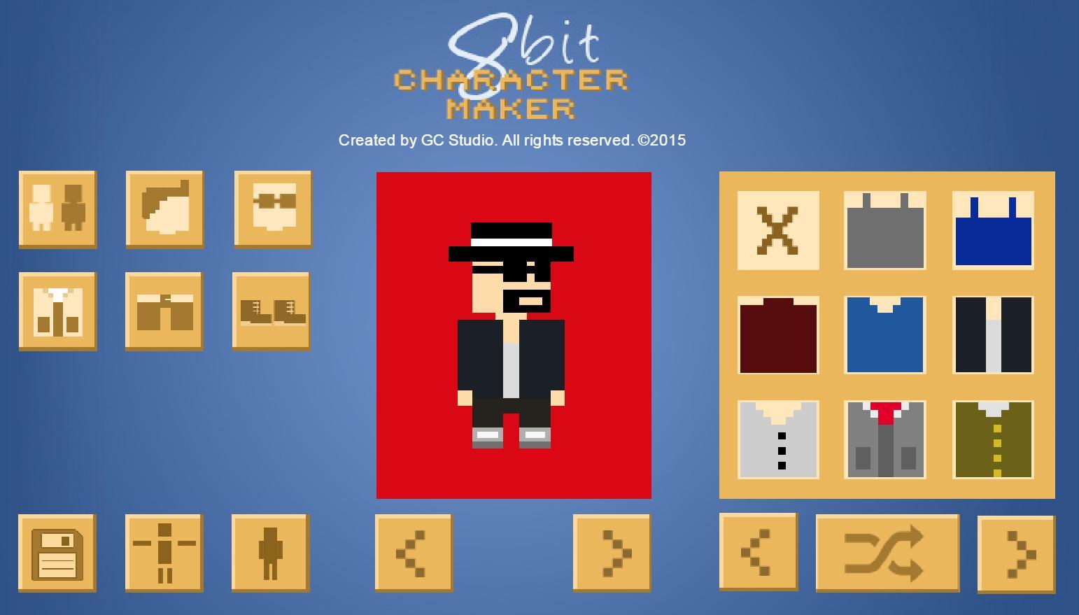 8 bit Character Maker