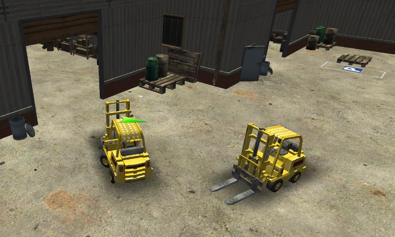 3D Forklift Driving