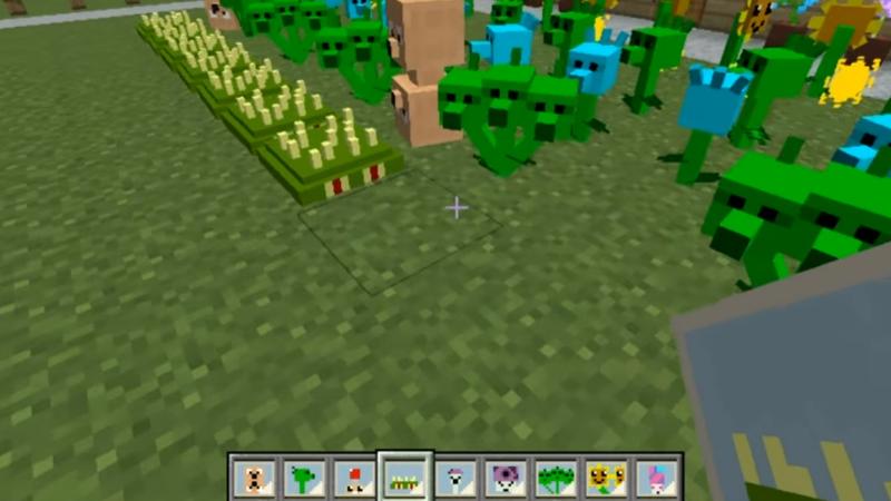 Plant Mod zombies minecraft Pe