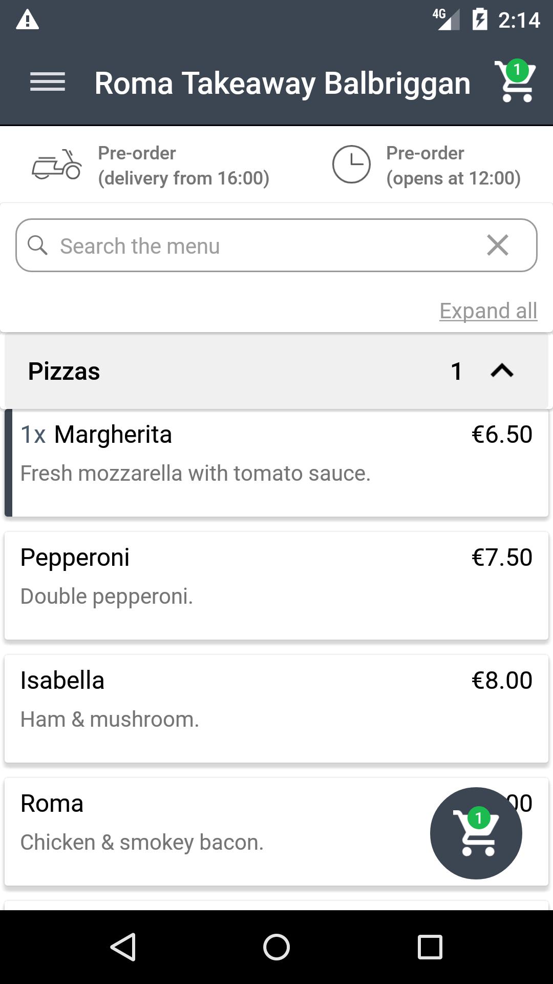 Roma Takeaway Balbriggan