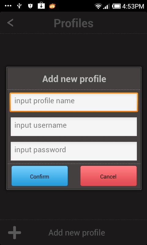 Boat Password Manager Add-on