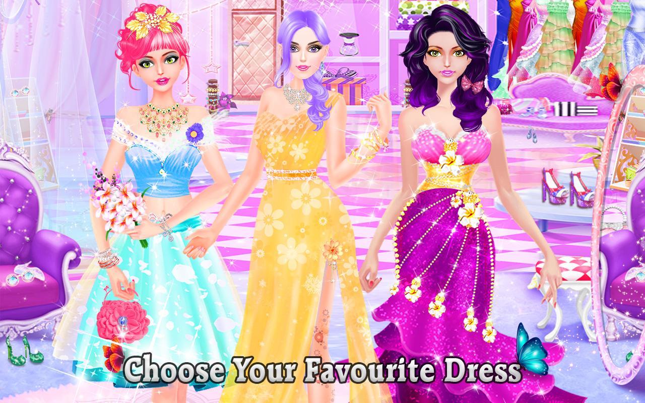 Wedding Day Princess Makeup: Dressup Fashion Salon