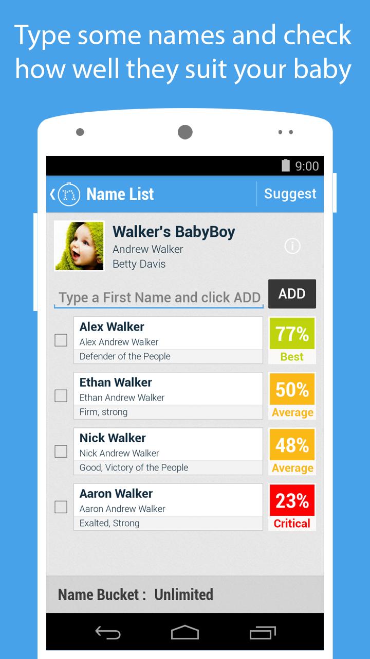 NameMyWorld - Baby Names Free