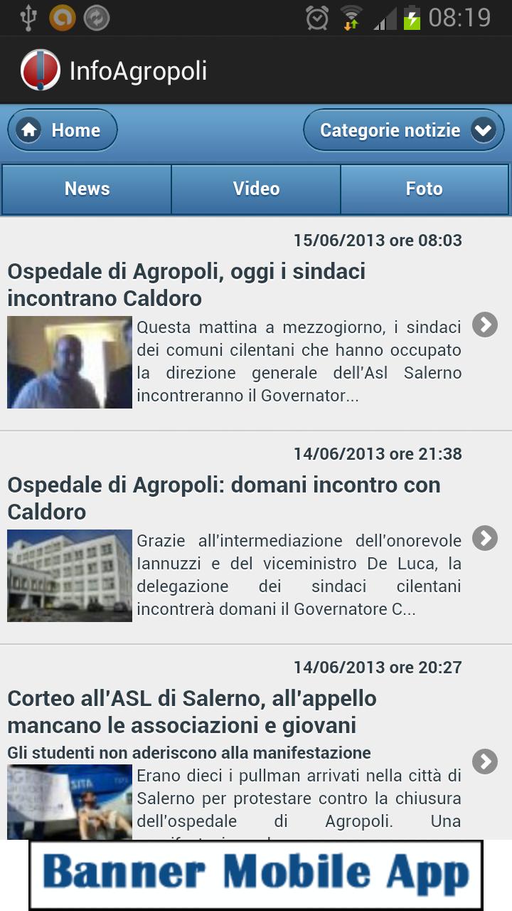 InfoAgropoli Mobile