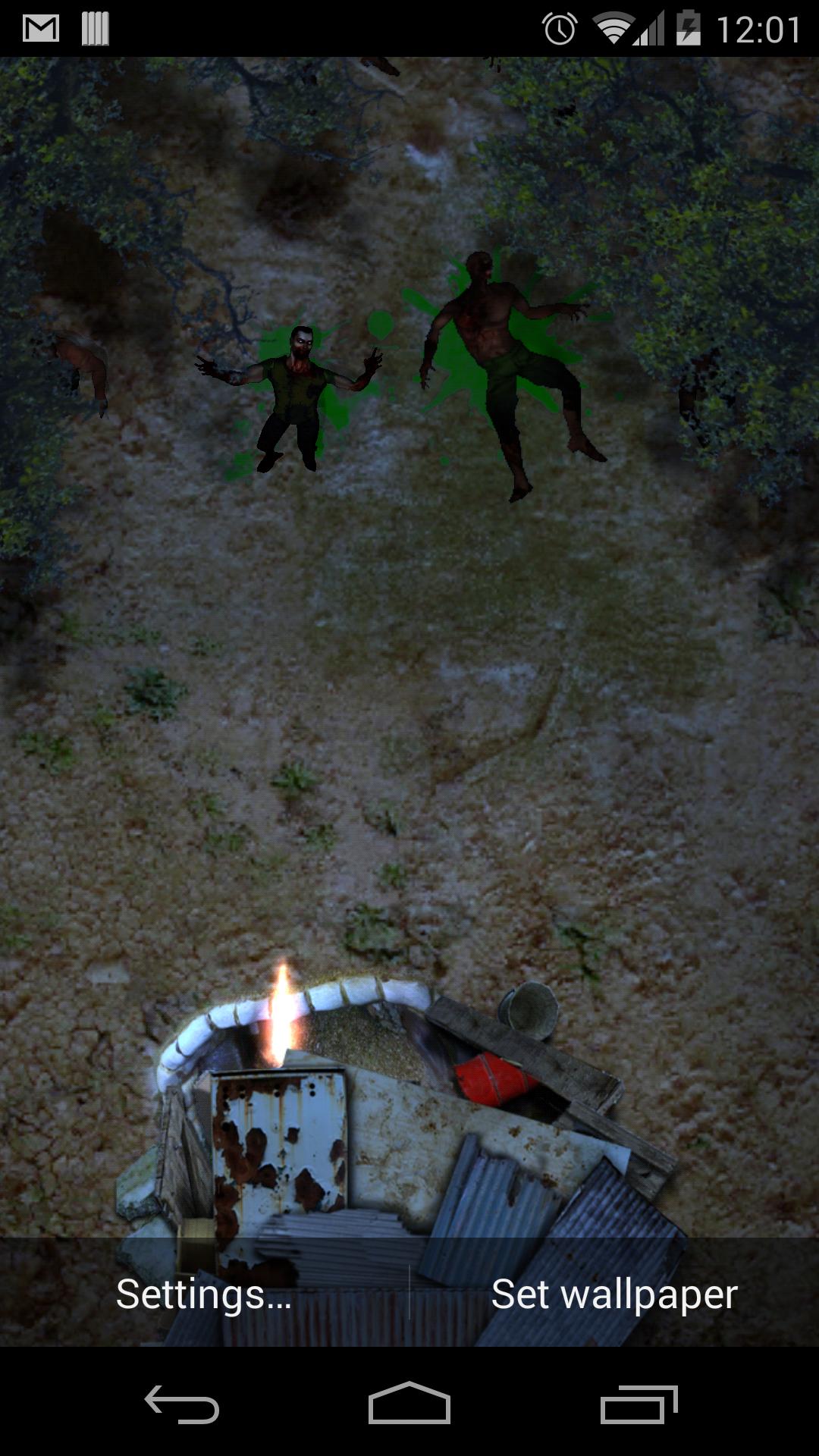 Zombie Horde Free Wallpaper