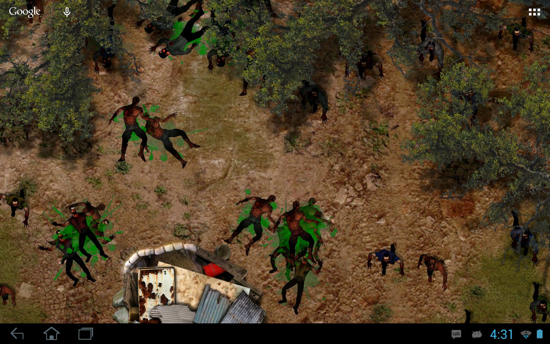 Zombie Horde Free Wallpaper