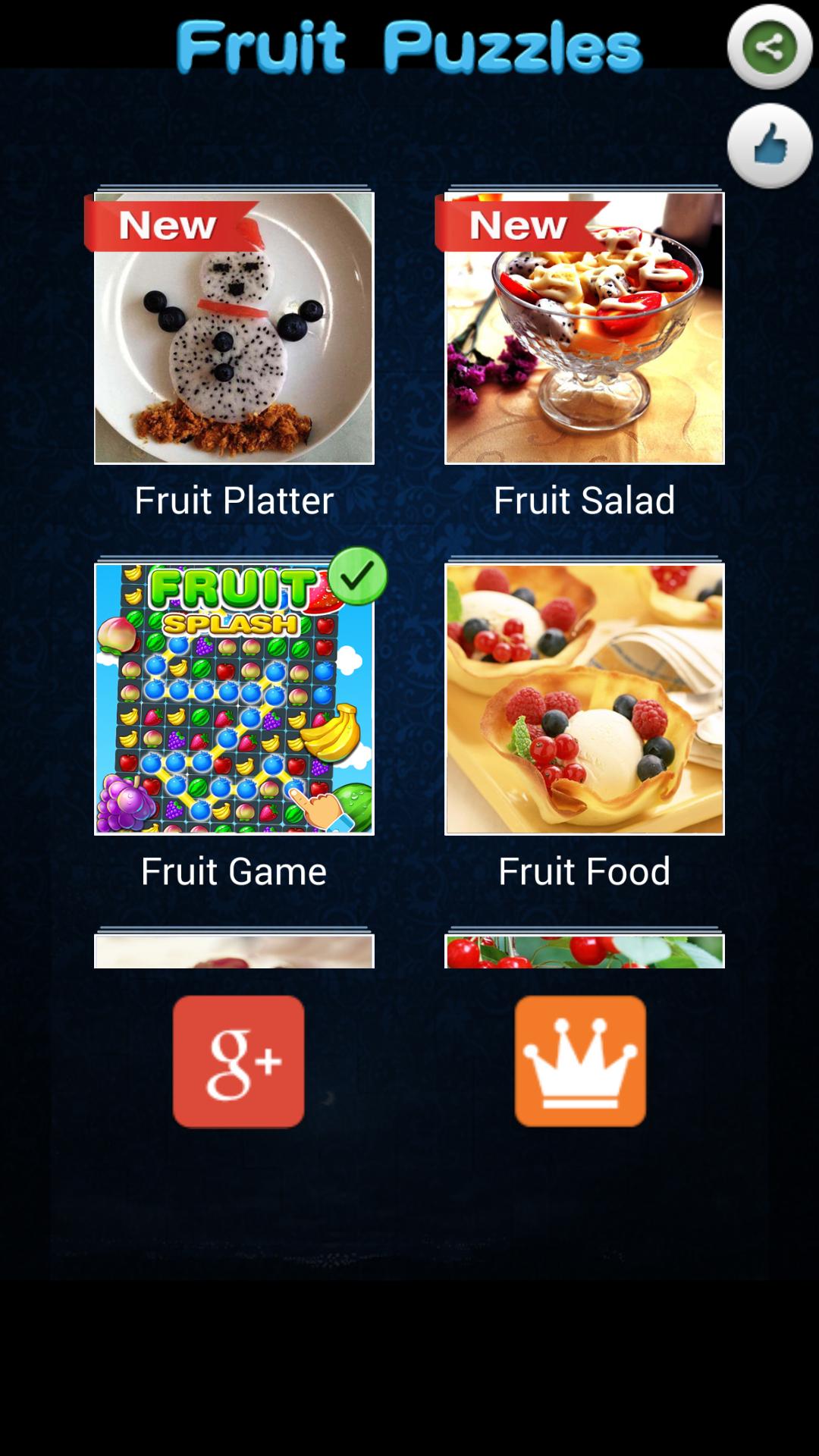 Fruit Puzzles