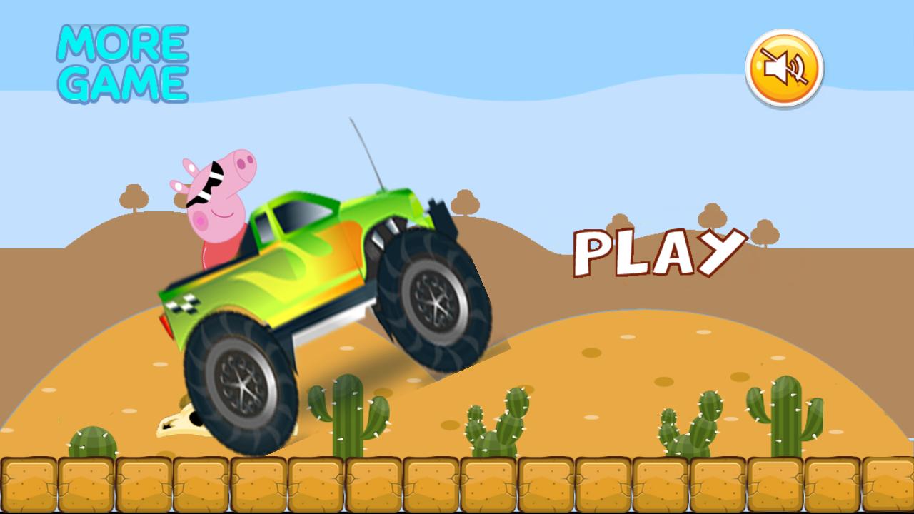 Peppie Pig Hill Climb Race