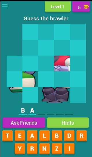 Guess the brawler - Brawl Stars Quiz