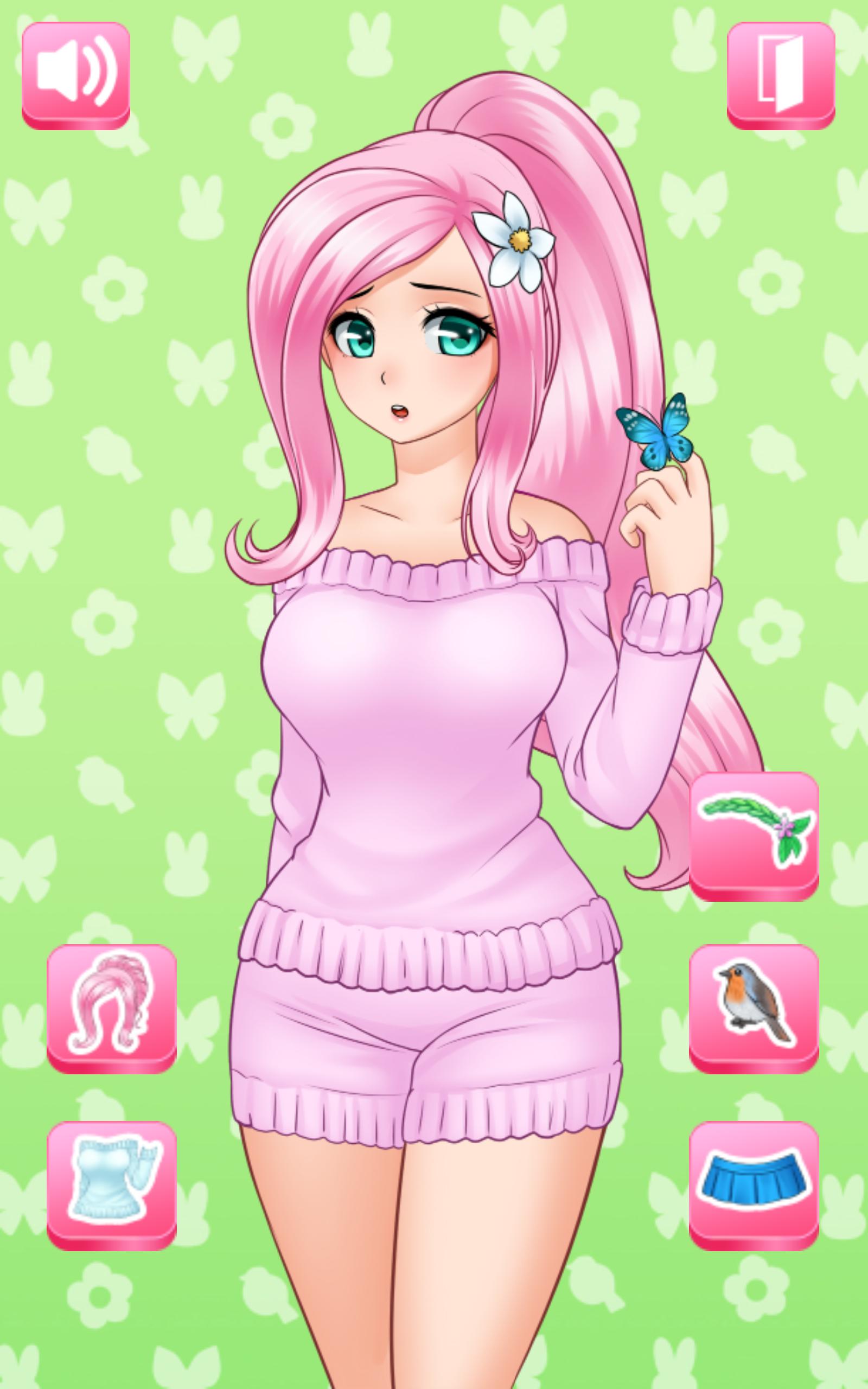 Nature Shy Girl DressUp
