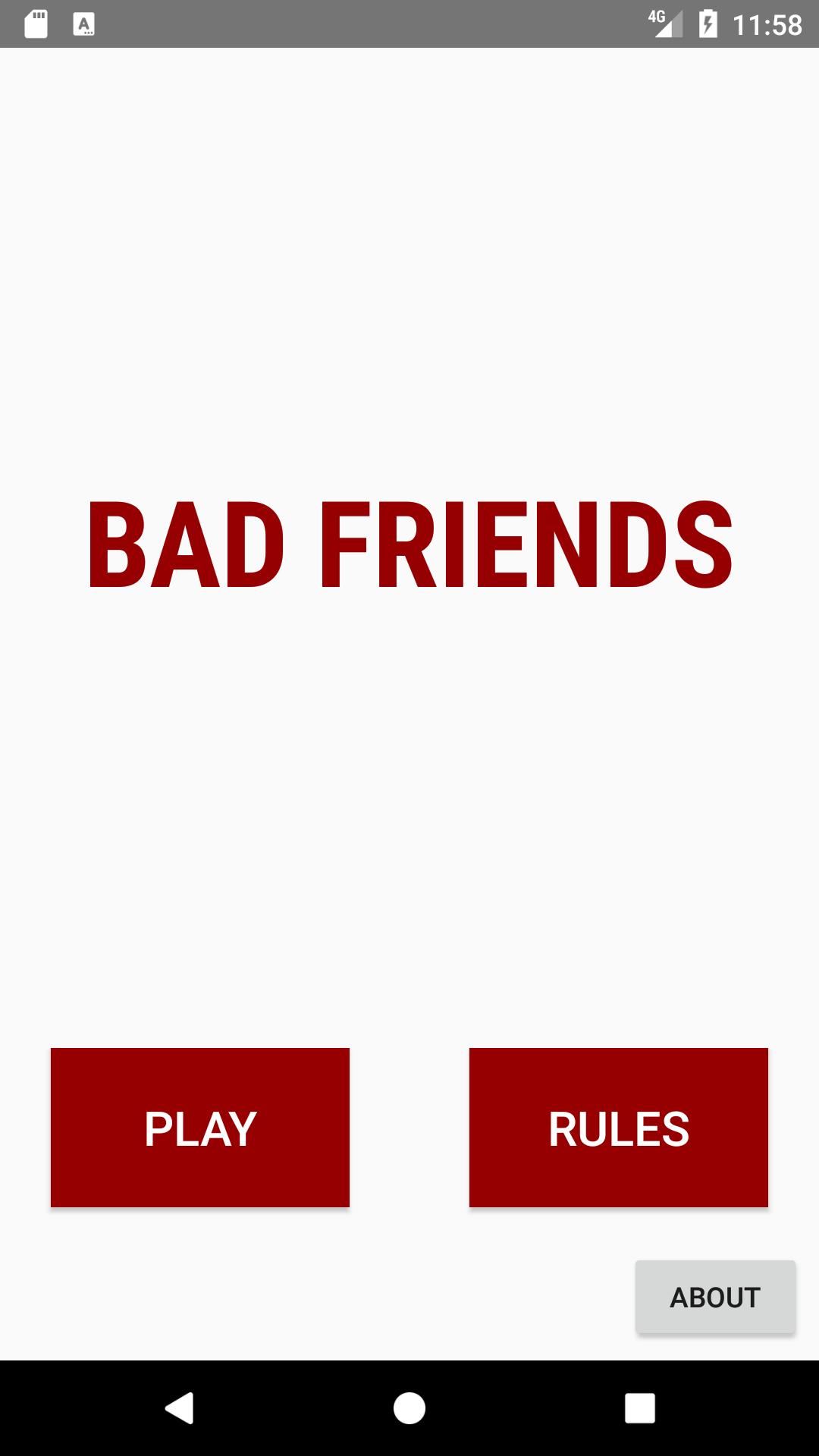 Bad Friends