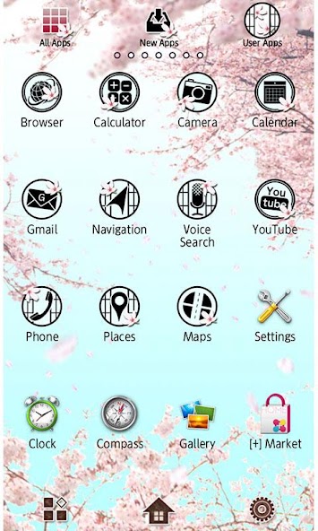ZEN Heavenly Blossoms Theme