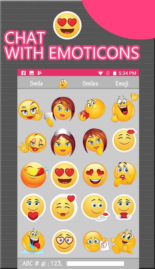 Free Emoticons - Love Emotions for Facebook