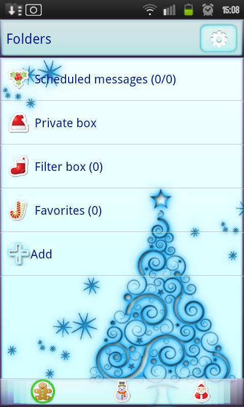 Kawaii Christmas Go Sms Pro