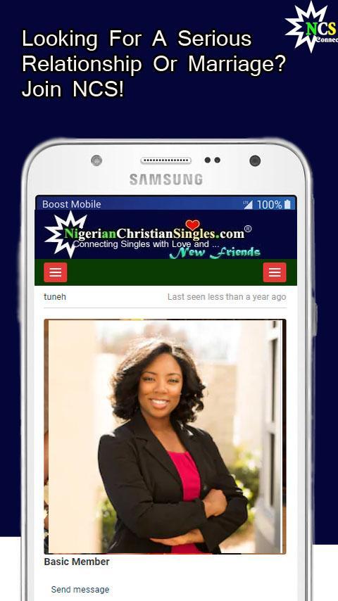 Nigerian Dating App - Nigerian Christian Singles