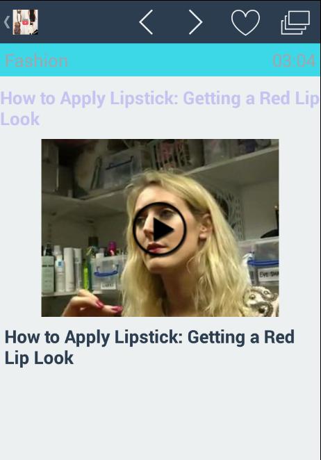 Women Fashion Video Tips