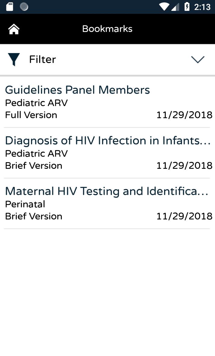 ClinicalInfo HIV/AIDS Guidelines