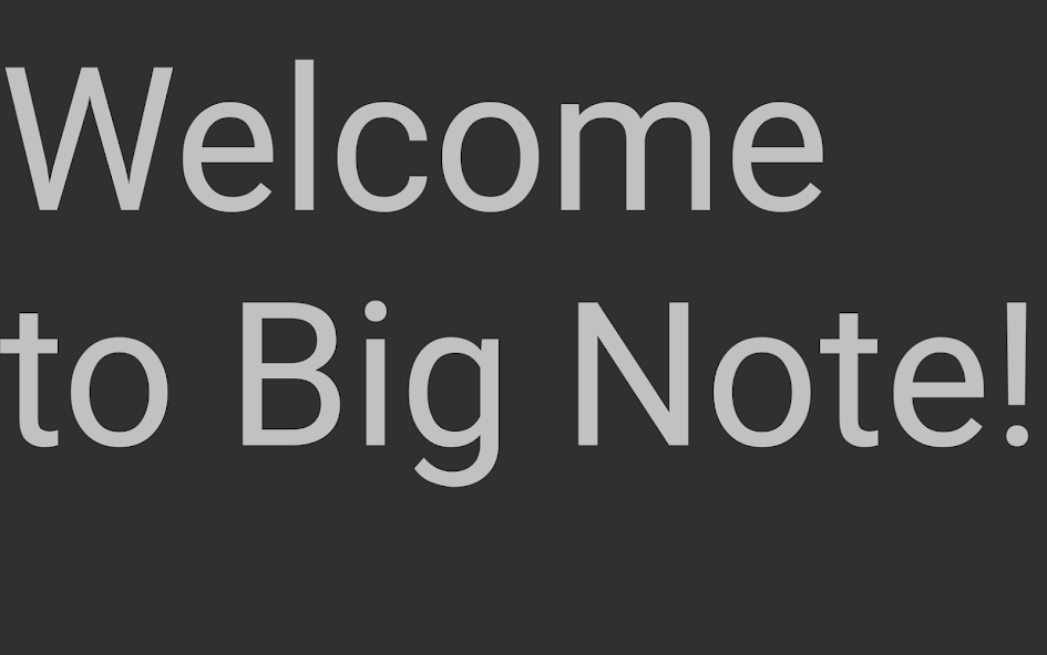 Big Note