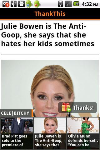ThankThis News Reader