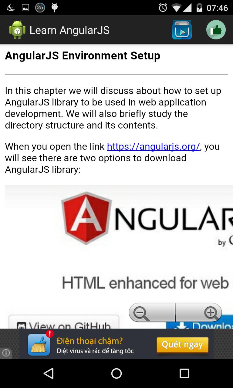 Learn AngularJS offline